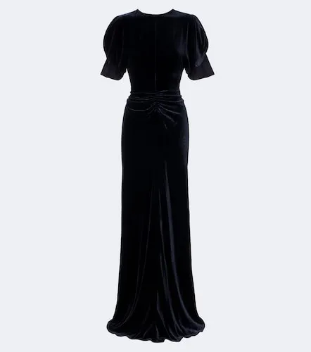 Robe Isabella aus Samt - Victoria Beckham - Modalova