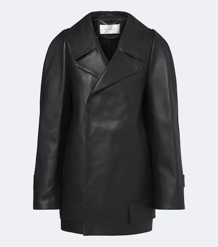 Victoria Beckham Leather coat - Victoria Beckham - Modalova
