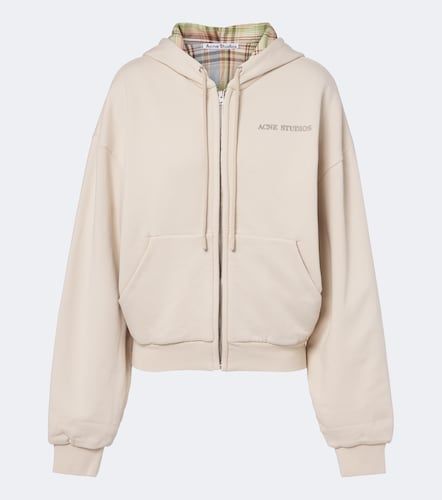 Felpa con cappuccio in jersey di cotone - Acne Studios - Modalova