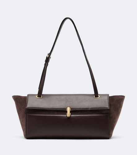 Symmetry Trapeze Medium leather shoulder bag - Savette - Modalova