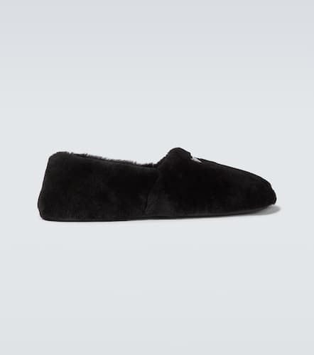 Prada Slip-Ons aus Shearling - Prada - Modalova