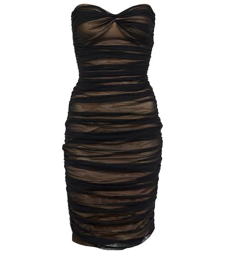 Norma Kamali Walter mesh minidress - Norma Kamali - Modalova