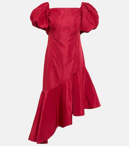 Ruffled taffeta midi dress - Polo Ralph Lauren - Modalova