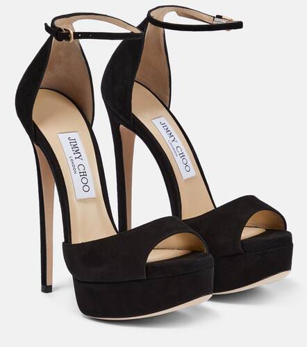 Max 150 suede platform sandals - Jimmy Choo - Modalova