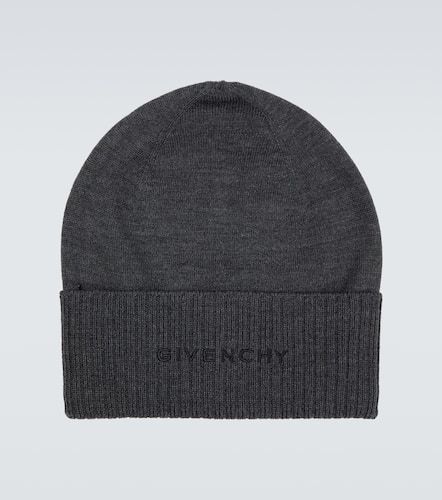 Givenchy Embroidered wool beanie - Givenchy - Modalova