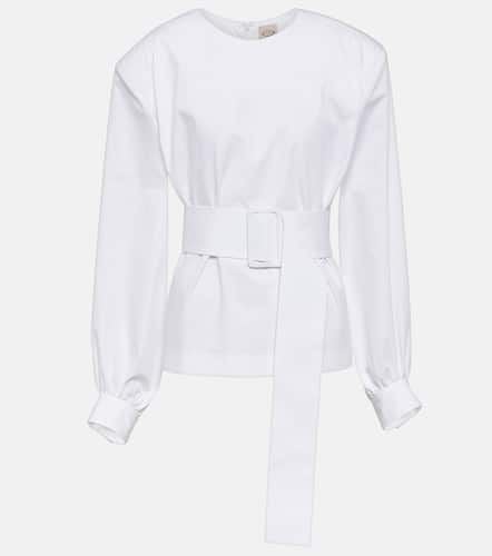 Tod's Belted cotton poplin shirt - Tod's - Modalova