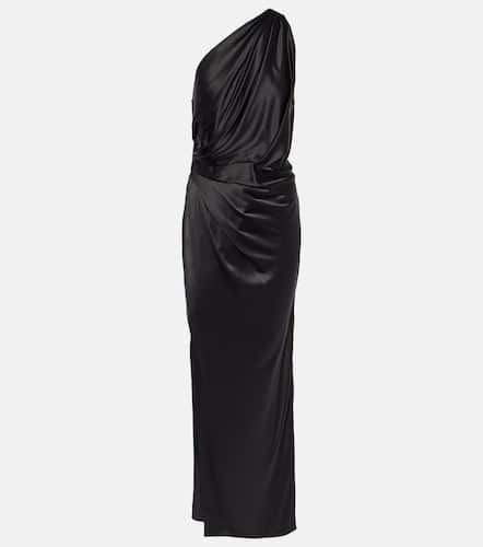 One-Shoulder-Maxikleid aus Seidensatin - The Sei - Modalova