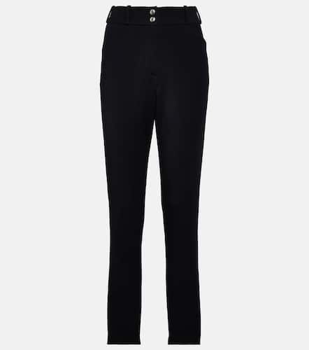 High-rise wool-blend slim pants - Loro Piana - Modalova