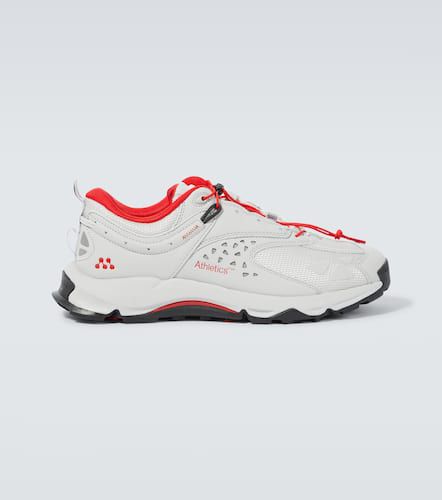 Low leather-trimmed sneakers - Athletics Footwear - Modalova