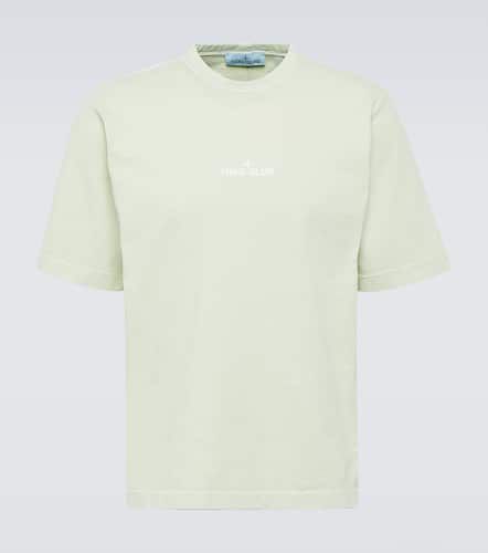 T-Shirt Tinto Terra aus Baumwoll-Jersey - Stone Island - Modalova