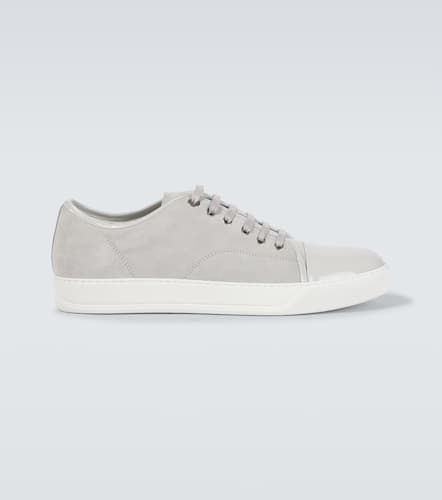 DBB1 leather-trimmed suede sneakers - Lanvin - Modalova