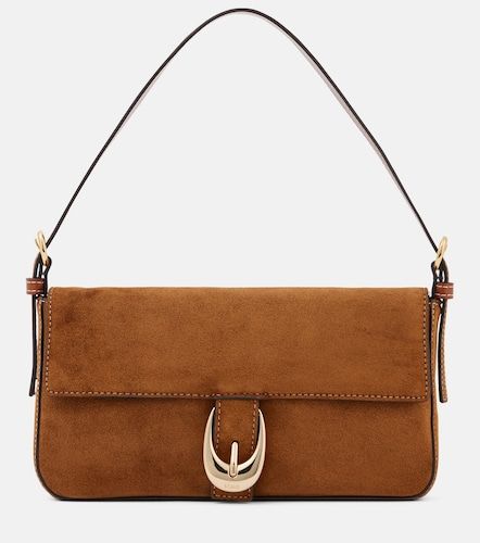 Borsa a spalla Harlow in suede - Staud - Modalova