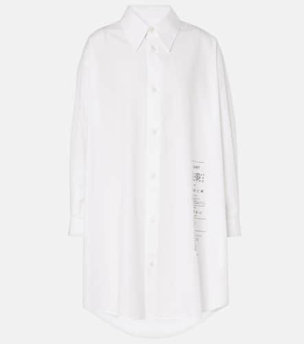 Cotton shirt dress - MM6 Maison Margiela - Modalova