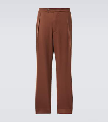 Wool straight pants - King & Tuckfield - Modalova