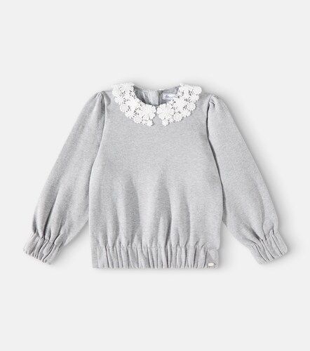 Sudadera de jersey de algodón bordada - Tartine et Chocolat - Modalova