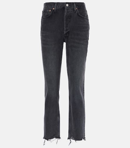 Riley high-rise cropped straight jeans - Agolde - Modalova