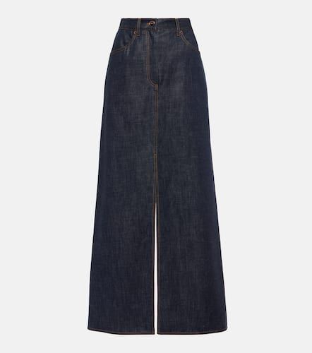 Brunello Cucinelli Denim maxi skirt - Brunello Cucinelli - Modalova