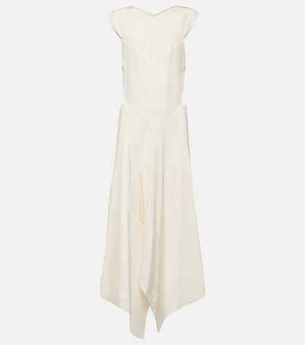 Danube silk crÃªpe de chine midi dress - Joseph - Modalova