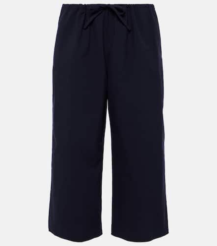 Jubin cropped poplin wide-leg pants - The Row - Modalova