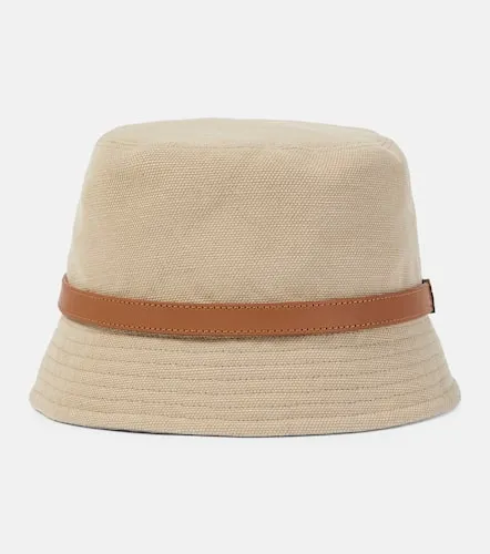 Cassandre canvas bucket hat - Saint Laurent - Modalova