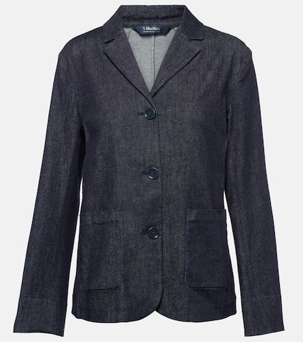 S Max Mara Robin denim blazer - 'S Max Mara - Modalova