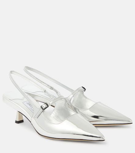 Didi 45 metallic leather slingback pumps - Jimmy Choo - Modalova