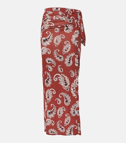 Rabanne Paisley jersey maxi skirt - Rabanne - Modalova