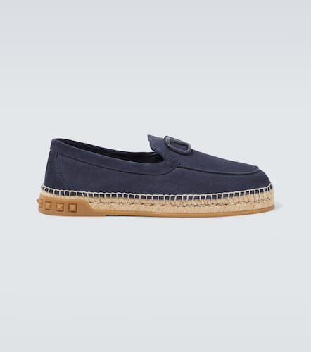 VLogo Signature suede espadrilles - Valentino Garavani - Modalova