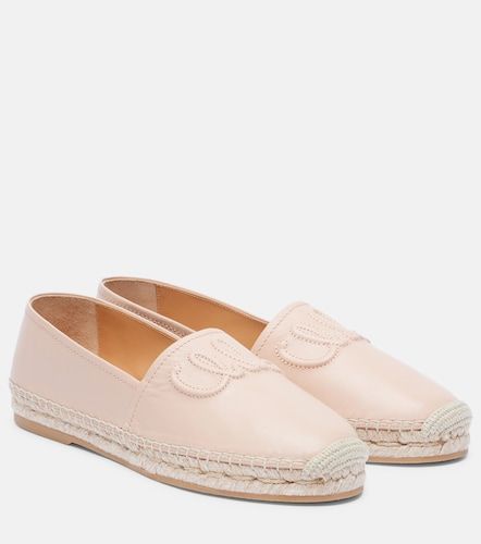 Chloe Isla logo leather espadrilles - Chloe - Modalova