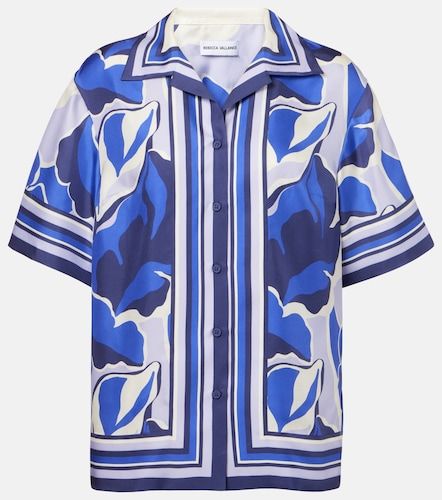 Camisa Paros de seda estampada - Rebecca Vallance - Modalova