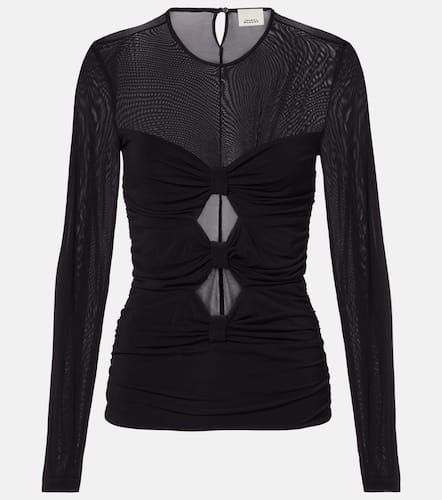 Top Gladice de jersey fruncido - Isabel Marant - Modalova