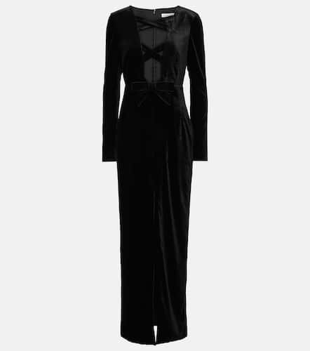 Alessandra Rich Velvet maxi dress - Alessandra Rich - Modalova