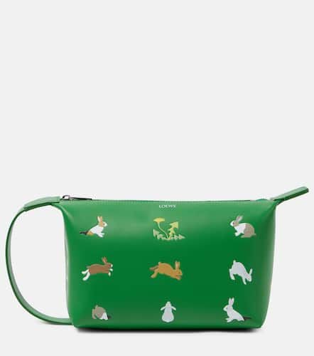 X Suna Fujita Bunny leather vanity bag - Loewe - Modalova