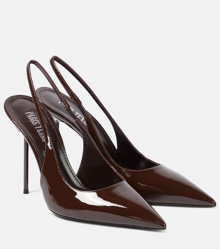 Lidia 105 patent leather slingback pumps - Paris Texas - Modalova