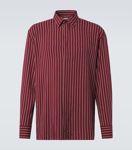 Camicia a righe con fiocco - Saint Laurent - Modalova