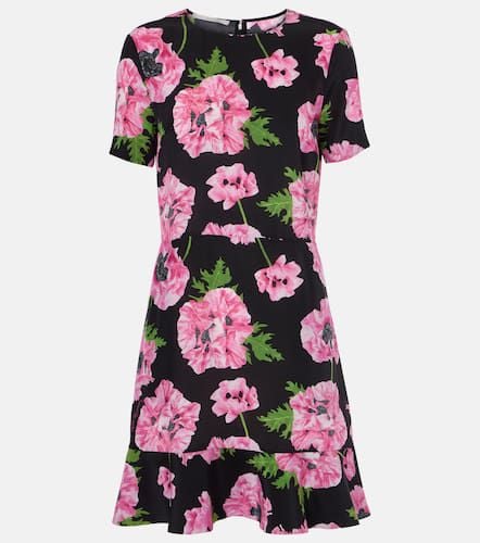 Vestido corto Iconic de seda floral - Stella McCartney - Modalova