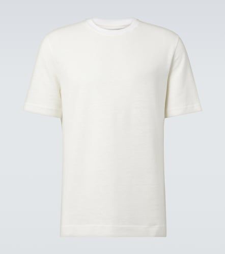 Zegna T-shirt in lino - Zegna - Modalova