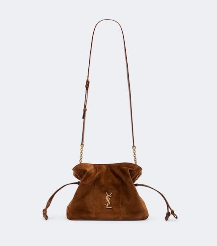 Jamie quilted suede shoulder bag - Saint Laurent - Modalova