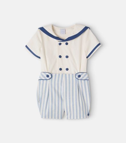 Bebé - set de top y shorts de algodón a rayas - Pepa London - Modalova