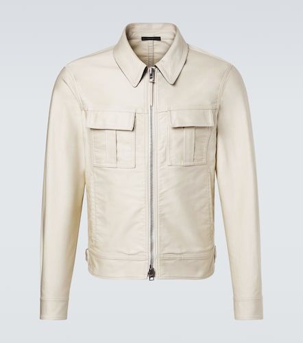 Chaqueta de satén de algodón - Tom Ford - Modalova