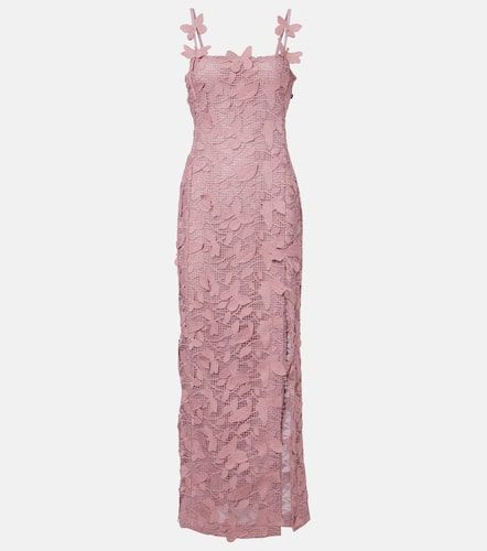 Besticktes Maxikleid aus Spitze - Blumarine - Modalova