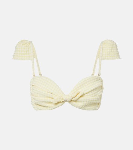 Montce Cabana gingham bikini top - Montce - Modalova