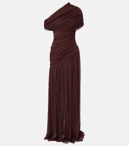Himala gathered tulle gown - De La Vali - Modalova