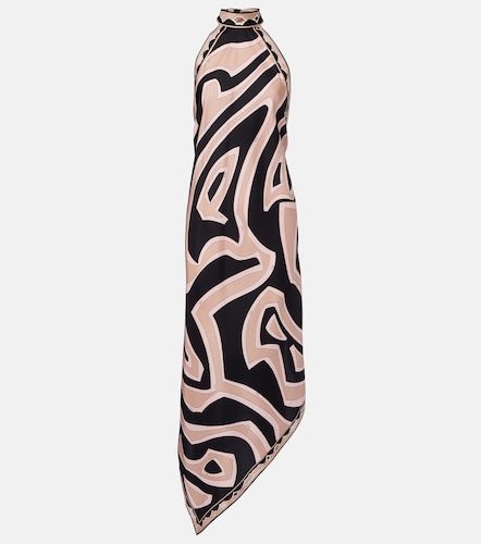 Abito midi Labirinto in twill di seta - Pucci - Modalova