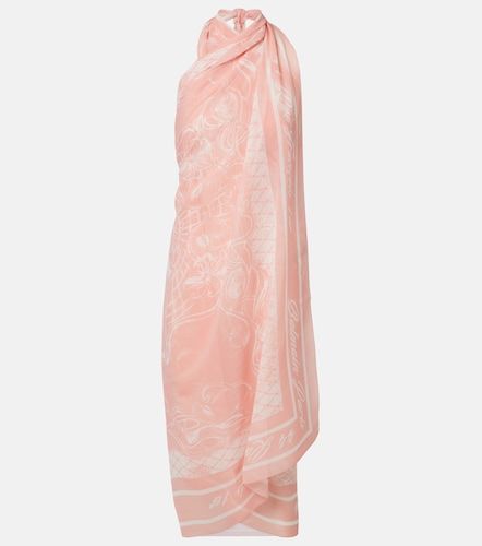 Balmain Printed silk beach cover-up - Balmain - Modalova