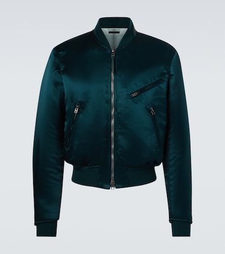 Tom Ford Satin bomber jacket - Tom Ford - Modalova