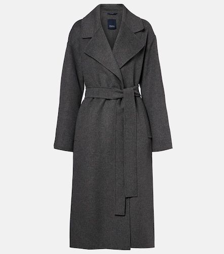 Hobby virgin wool wrap coat - 'S Max Mara - Modalova