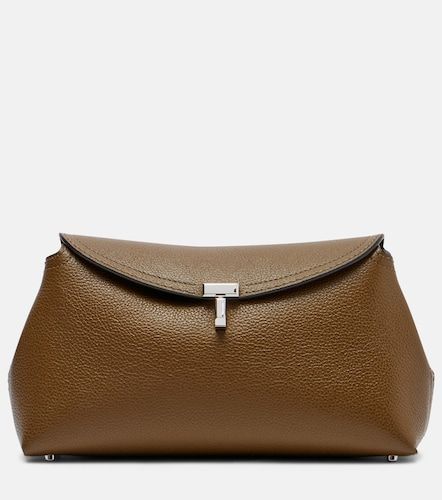 Toteme Clutch T-Lock de piel - Toteme - Modalova