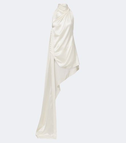 Sposa – Top Maude in crêpe e raso di seta - Danielle Frankel - Modalova