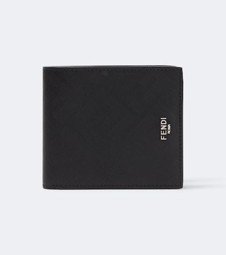 Cartera plegable Shadow de piel grabada - Fendi - Modalova